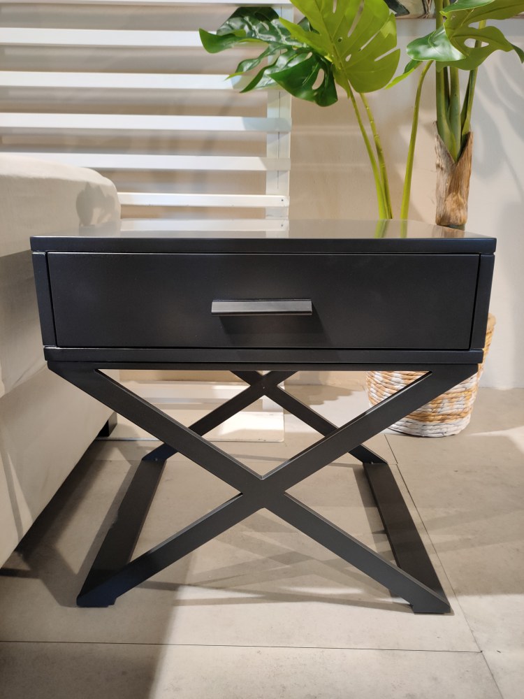 SILENCIO NIGHT TABLE 500*400*490MM BLACK